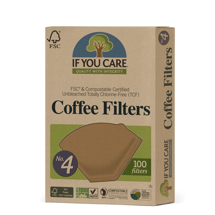 If You Care, Coffee Filters N.4 100Pcs