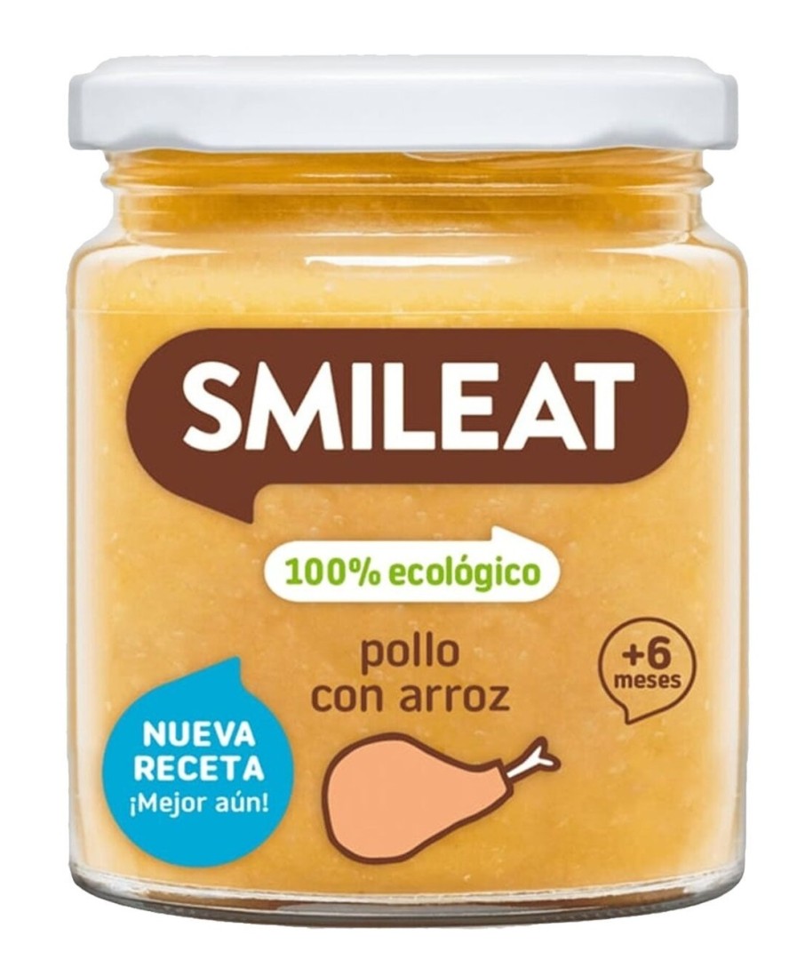 Smileat Chicken With Rice Baby Jar 230G Bio