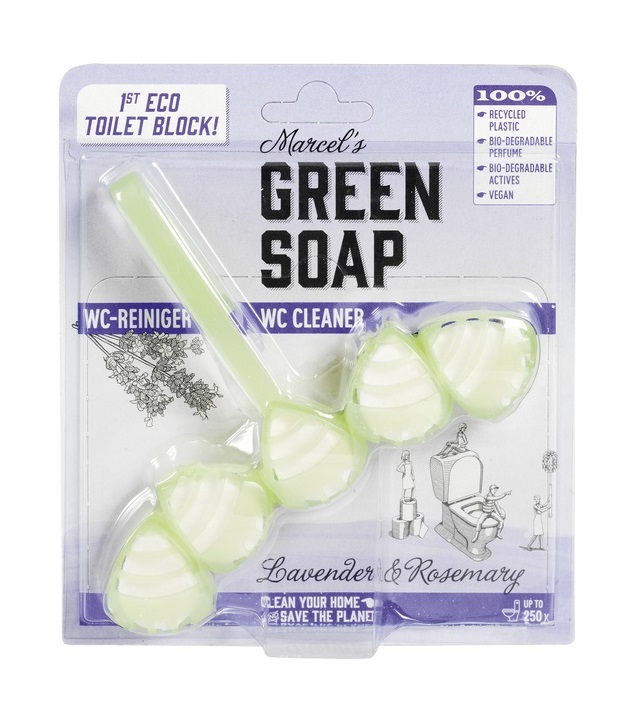 Marcel Toilet Block Lavender Rosemary 55G