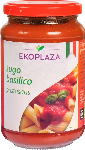 Ekoplaza Basilico Pasta Sauce 350G Bio