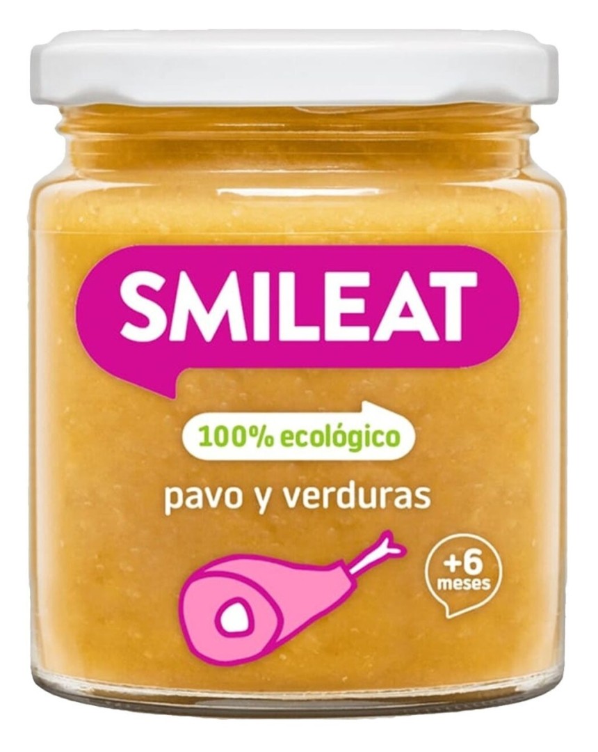 Smileat Turkey With Vegetables Baby Food 230G Bio