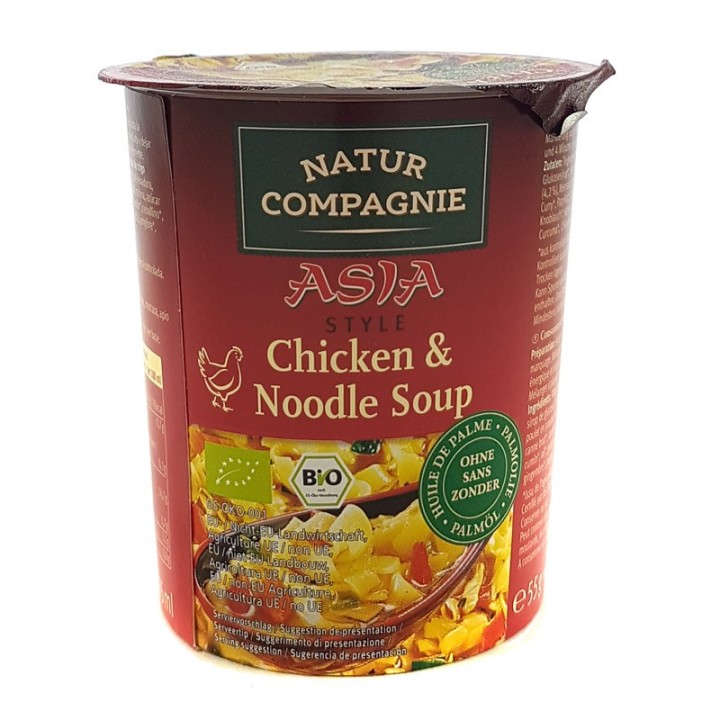 Natur Compagnie Chicken Noodle Soup 55G Bio