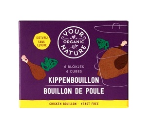 Your Organic Nature Chicken Cubes 66G Bio