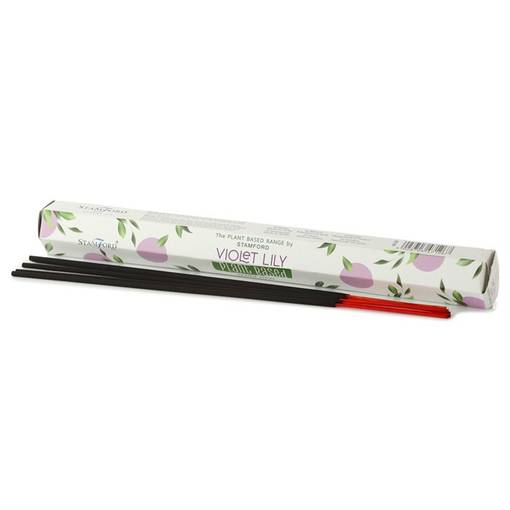 Stamford Violet Lily Plant Based Incense Sticks 20 Sticks