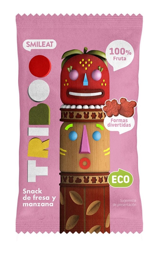 Smileat Triboo Snack Strawberry 25G Bio