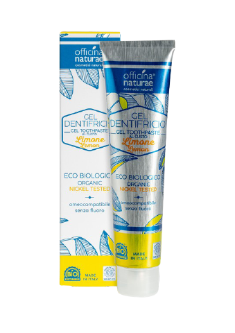 Officina Naturae Gel Toothpaste Lemon 75Ml Bio