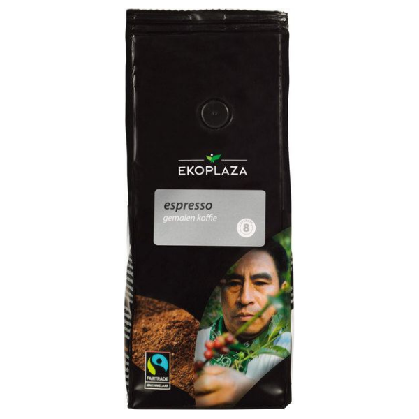Ekoplaza Espresso Ground Coffee 250G Bio