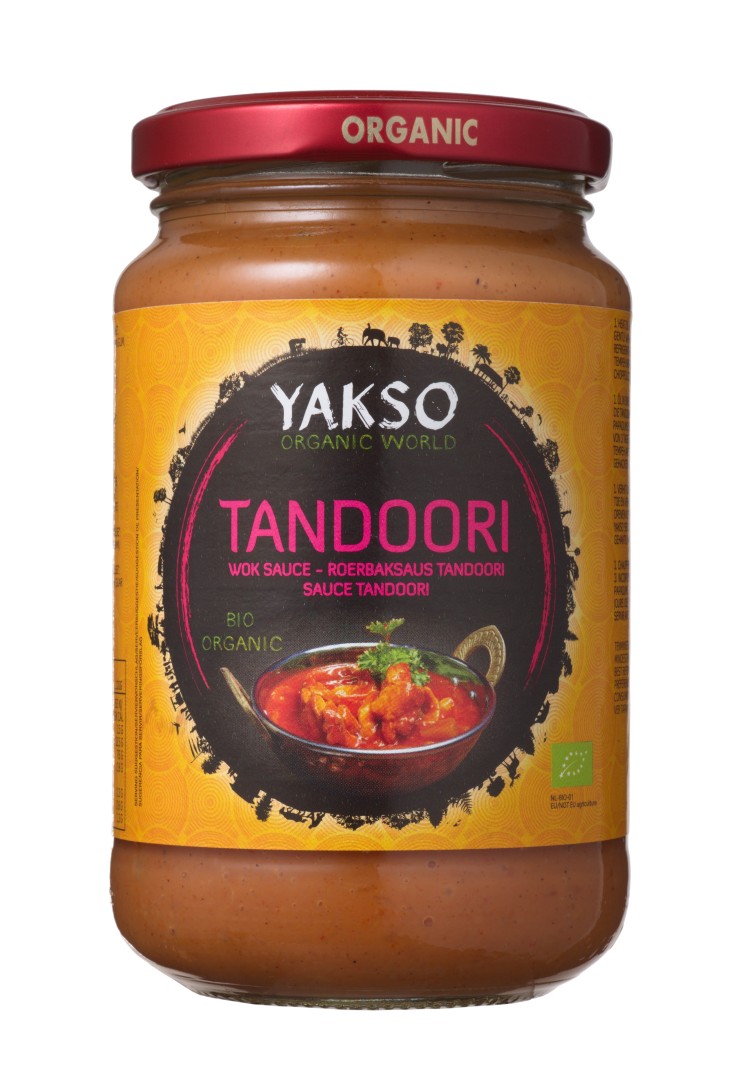 Yakso Tandoori Woksauce 350G Bio