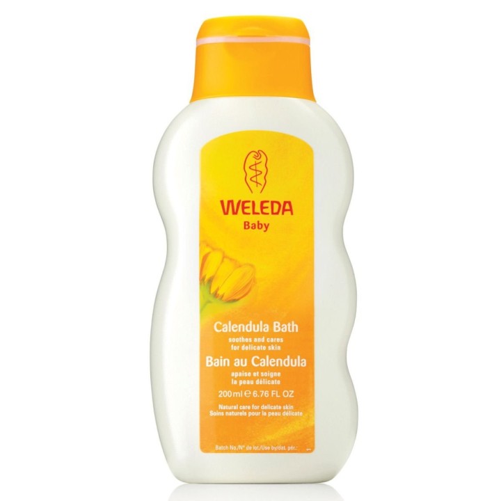 Weleda Bathwash For Babies With Calendula 200Ml