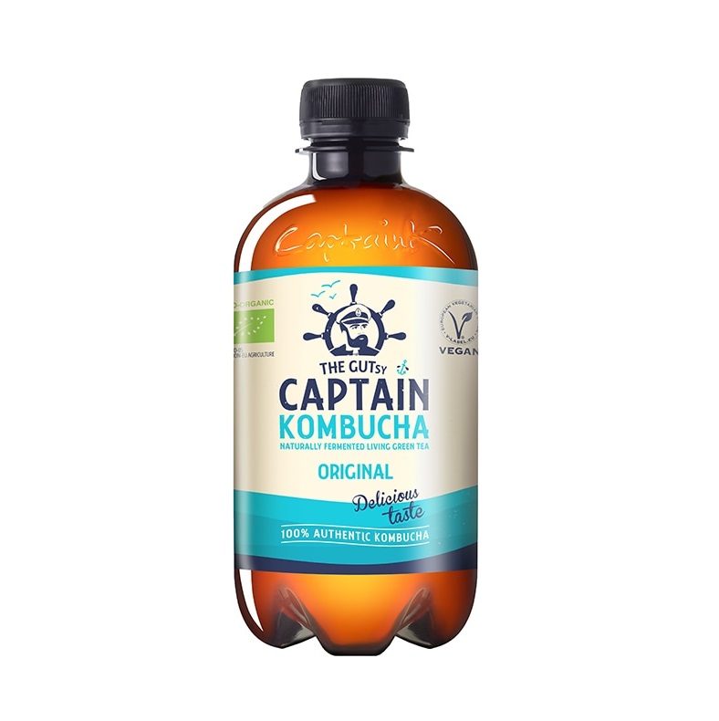Captain Kombucha Zero Original Drink 400Ml