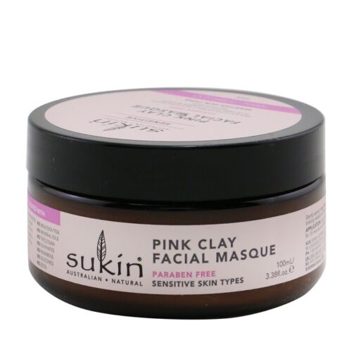 Sukin Pink Clay Facial Masque Sens Skin 100Ml