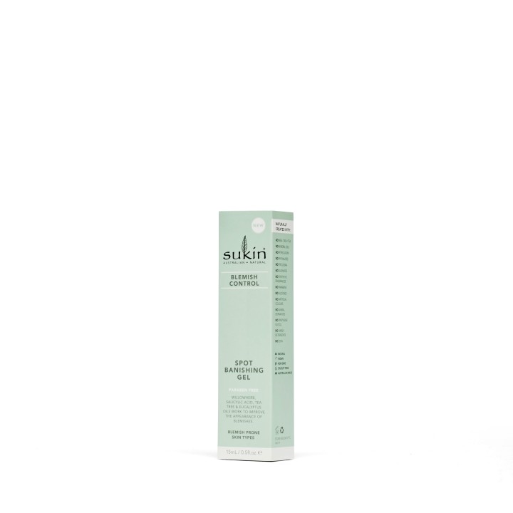 Sukin Blemish Control Spot Banish Gel 15Ml