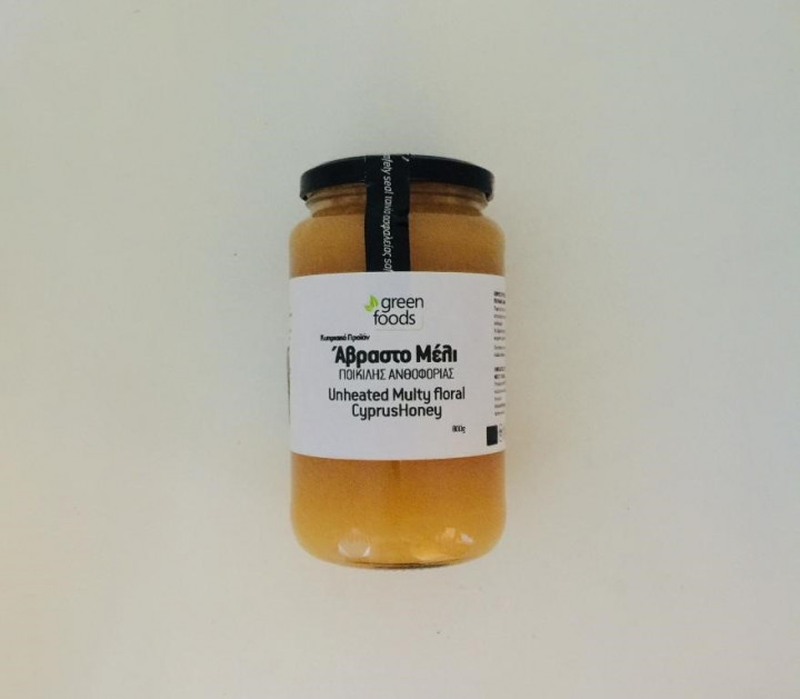 Green Foods Unboiled Honey 800Gr