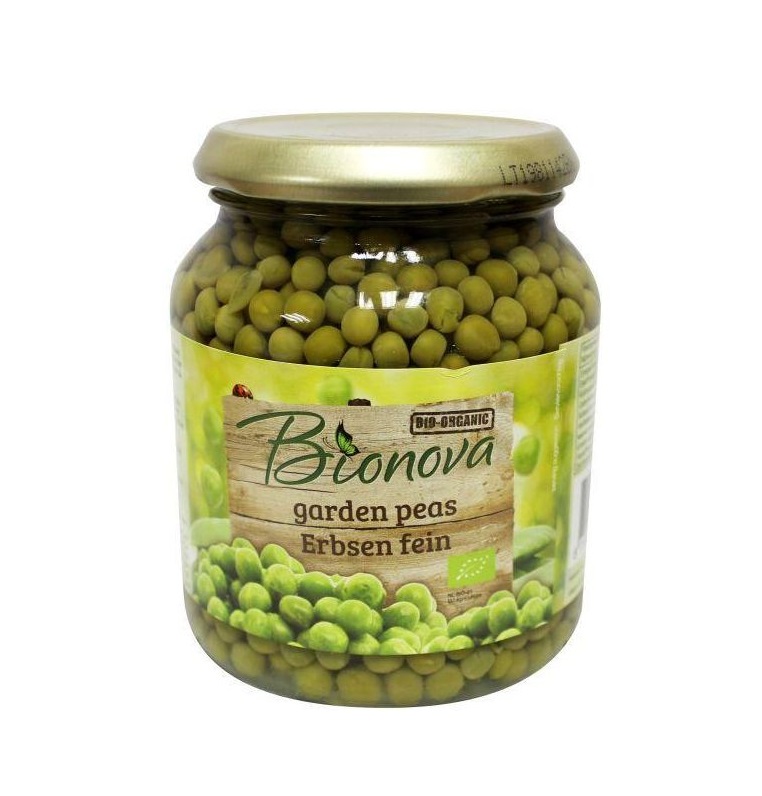 Bionova Garden Peas 340G Bio