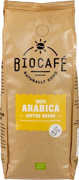 Biocafe, 100% Arabica Coffee Beans 500g Bio