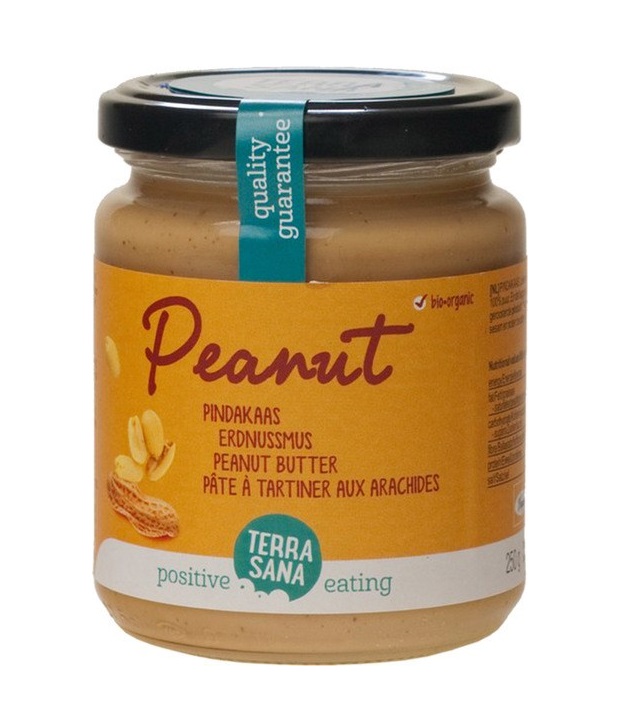 Terrasana Peanut Butter Smooth No Salt 250G Bio