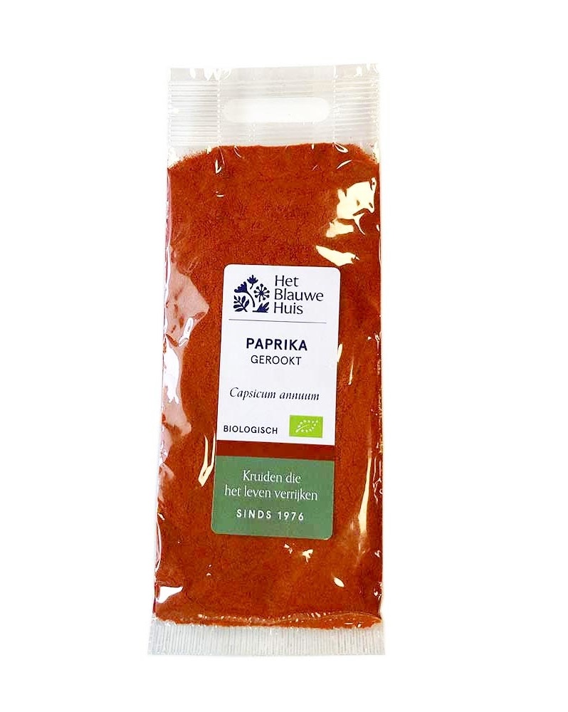 Het Blauwe Huis, Smoked Paprika Powder Bio 30G