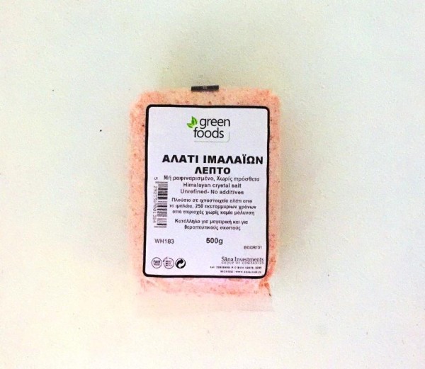 Green Foods, Himalaian Salt Thin 500G