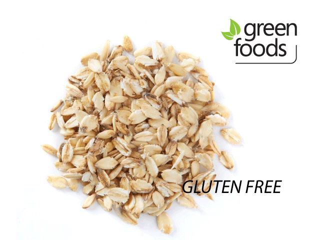 Green Foods Oat Flakes Gluten Free 350G Bio