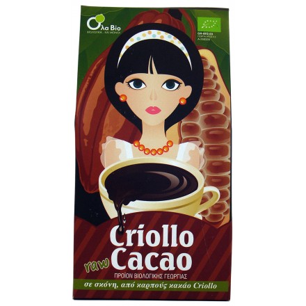 Ola Bio Raw Criollo Cacao 200G Bio