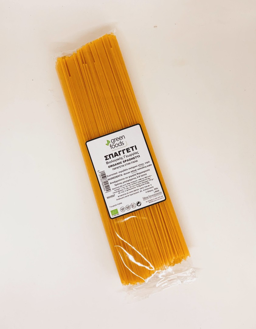 Green Foods Spaghetti White Bio 500G