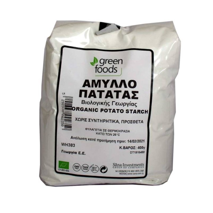 Green Foods Potato Starch Bio 400G