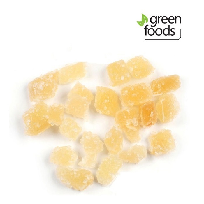 Green Foods Ginger Crystallised Bio 125G