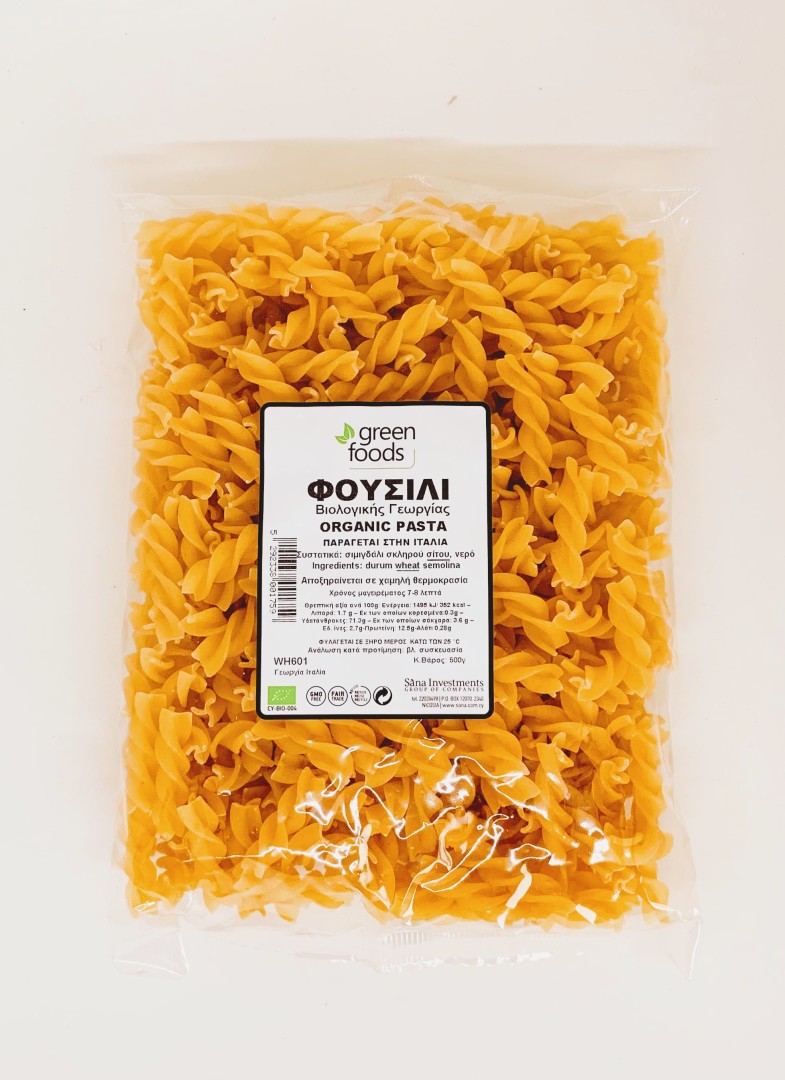 Green Foods Fusilli White Bio 500G