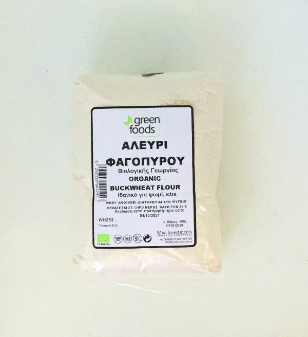 Green Foods Buckwheat Flour 500G Bio