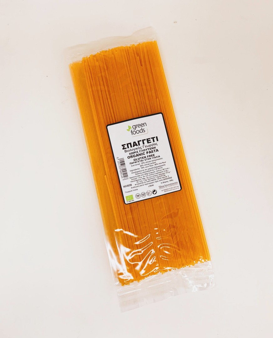Green Foods Spaghetti Gluten Free (Corn-Rice) Bio 340G