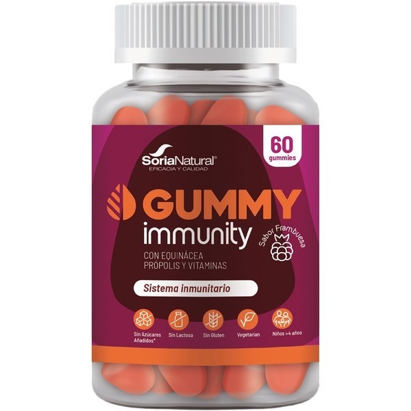 Soria Natural, Gummy Immunity 60 Gummies