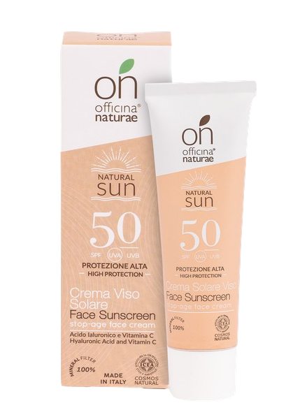 Officina Naturae, Face Sunscreen 50Spf 30Ml