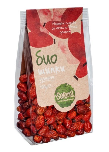 Serena, Dried Rose Hips Berries 100G Bio