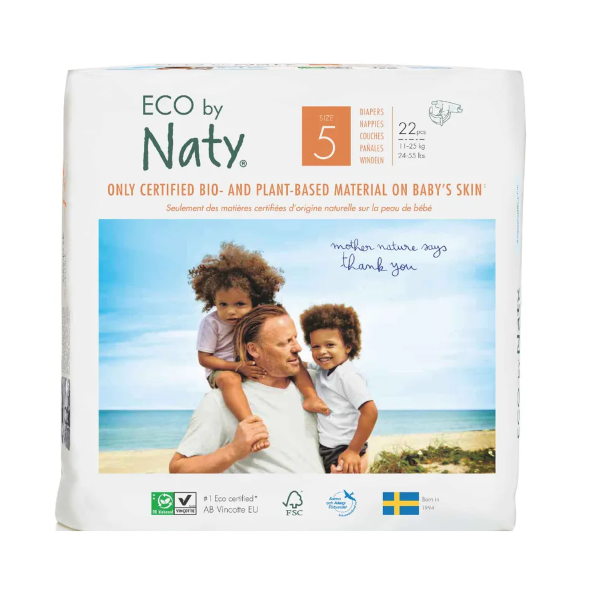 Naty, Diapers 5 Junior 22Pc (V)