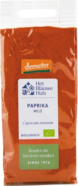 Het Blauwe Huis, Paprika Mild Powder 30g Bio