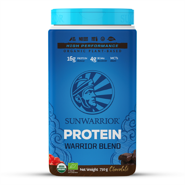 Sunwarrior, Protein Warrior Blend Choco 750G Bio