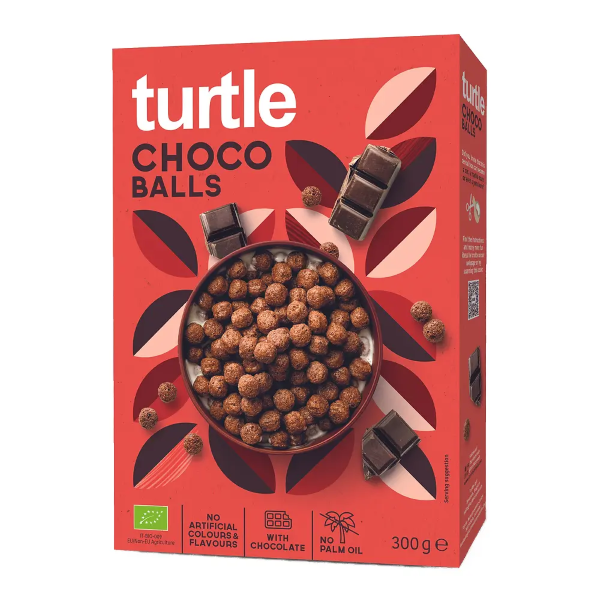 Turtle, Choco Balls 300G Bio