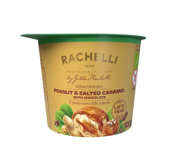 Gildo Rachelli, Peanut Salted Caramel 500ml Bio