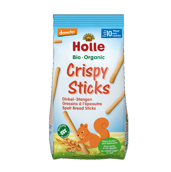 Holle, Spelt Bread Sticks 80g Bio