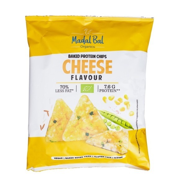 Madal Bal, Baked Protein Cheese Chips 60G Bio