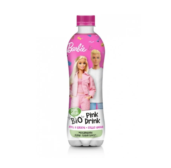 Disney, Barbie Apple Cherry Fruit Juice 500ml Bio