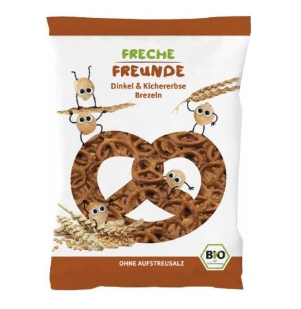 Erdbar Dinkel Pretzil Snacks 75G Bio