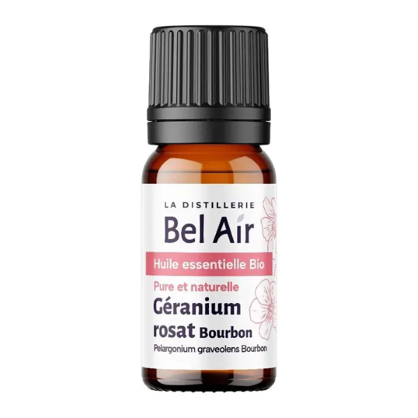 Bel Air, Geranium Bourbon Essential Oil 10ml Bio