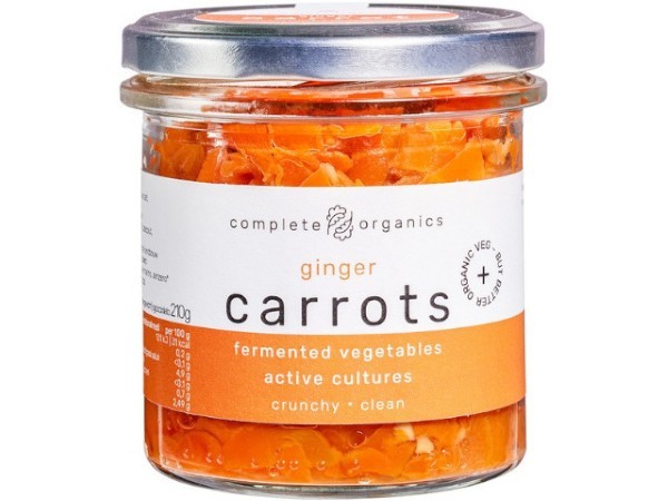 COMPLETE ORGANICS, KIMCHI GINGER CARROT 230GM