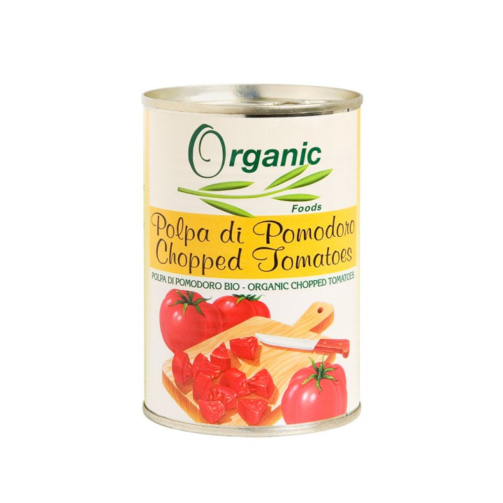 Organic Foods, Chopped Tomatoes 400G Bio