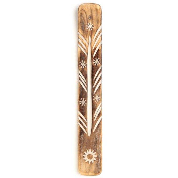 Puckator, Mango Wood Ash Catcher Incense Sticks Burner