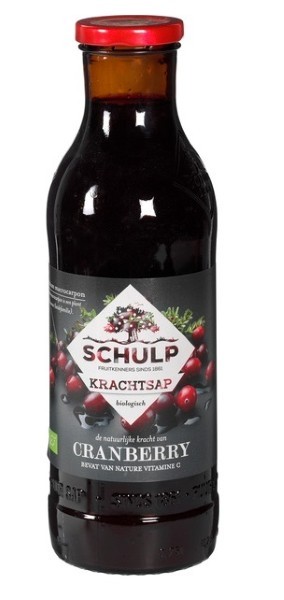 Schulp, Cranberry Juice 750Ml Bio