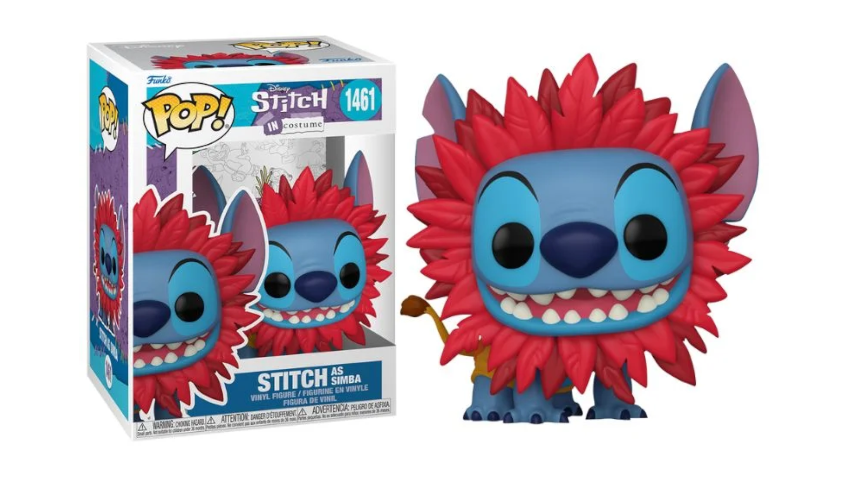 FunkoPop! Disney - Stitch as Simba #1461
