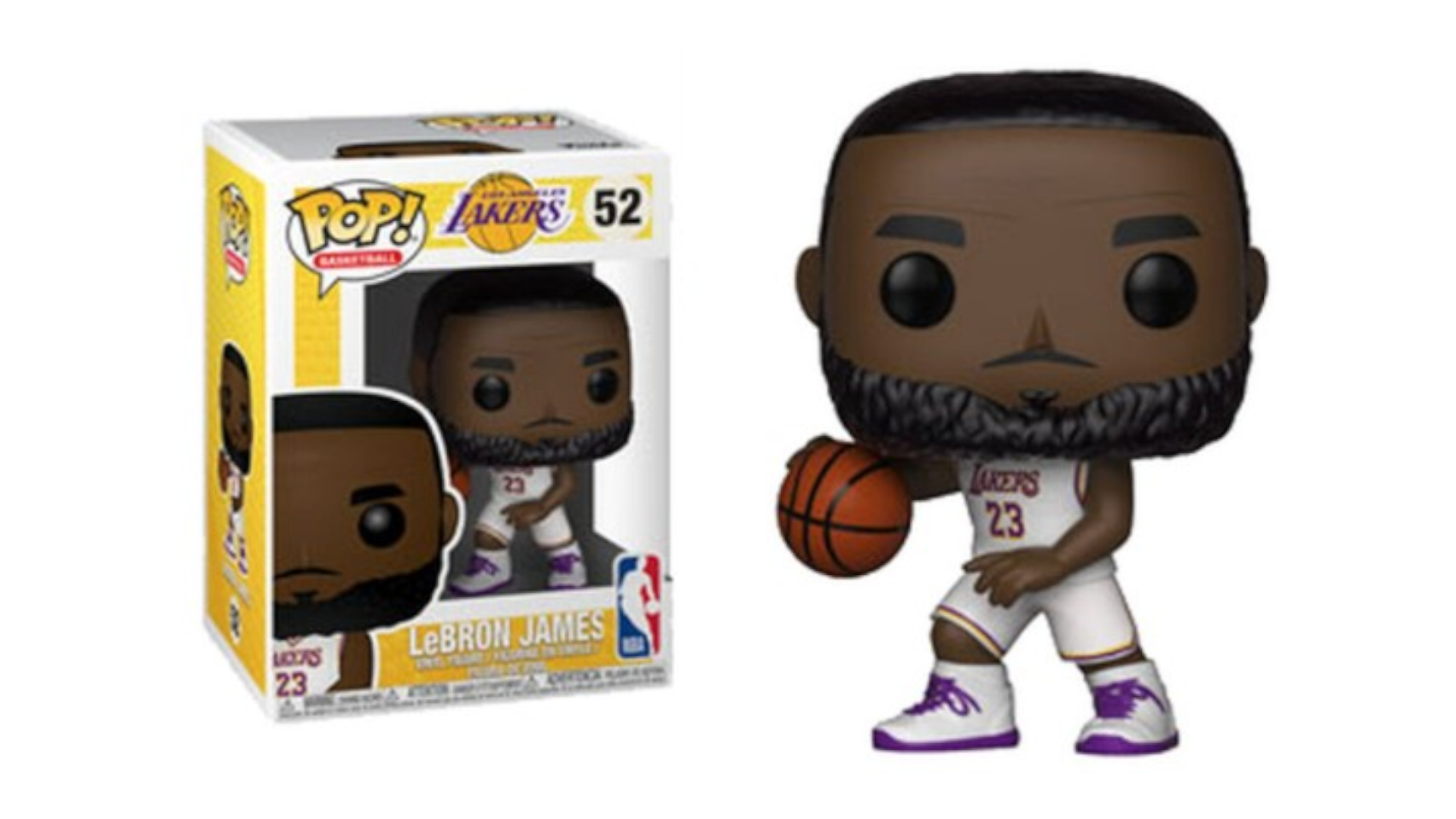 FUNKO POP! Basketball: Lakers - Lebron James #52