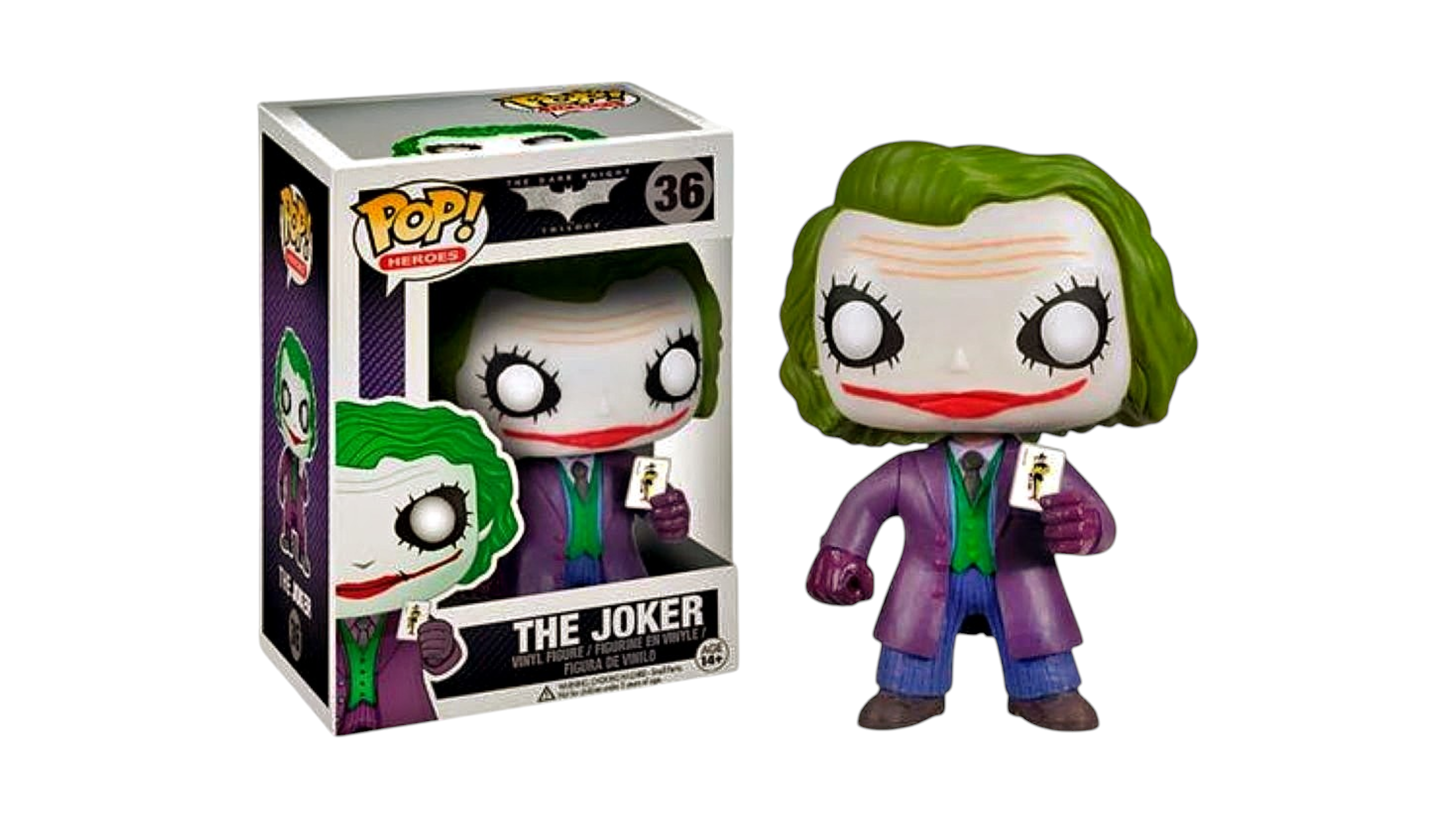 FUNKO POP! HEROES: THE DARK KNIGHT – THE JOKER #36